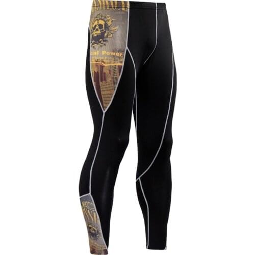 Mens Winter Leggings Warm base layer long johns Running tights leggings Compression Autumn fitness joggers pants male track