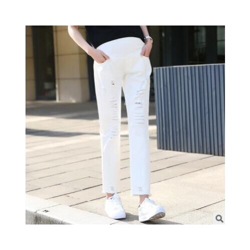 Maternity Leggings Pregnant jeans Women Fashion Maternity Clothes for Pregnant Pregnancy Leggings for Summer Spring