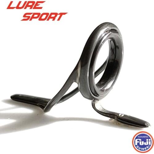 FUJI LNOG Guides 6pcs Set 6/7/8/10/12/16 Guides Rod Building Component Fishing Pole Repair DIY Accessory