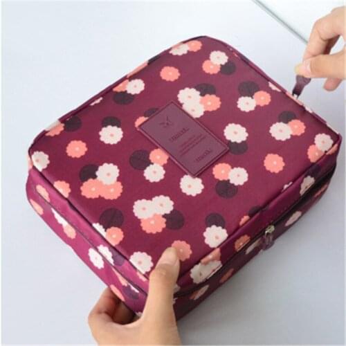 2019 New Nylon Zipper Women Makeup bag Cosmetic bag Case Make Up Organizer Toiletry bag kits Storage Travel Wash pouch