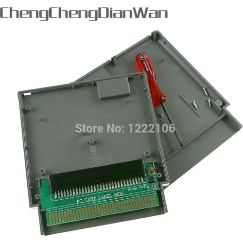 1set for FC 60 Pin to NES 72 Pin FC for NES CART LABEL SIDE Adapter Converter PCBA with CIC chip installed