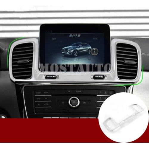 For Benz GLE W166 Coupe C292 Inner Console Air Vent Outle Trim Cover 2015-2019 1pcs Car Accessories Interior Car Decor Car Trim