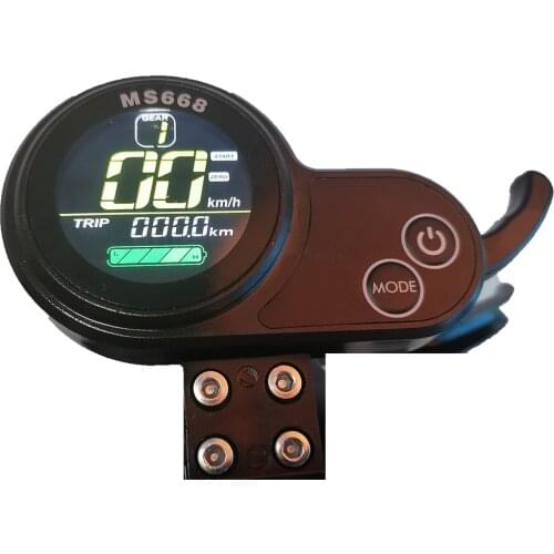 Electric Scooter LCD Display Record Waterproof Speed Time Power Display for ZonDoo Universal Electric Scooter