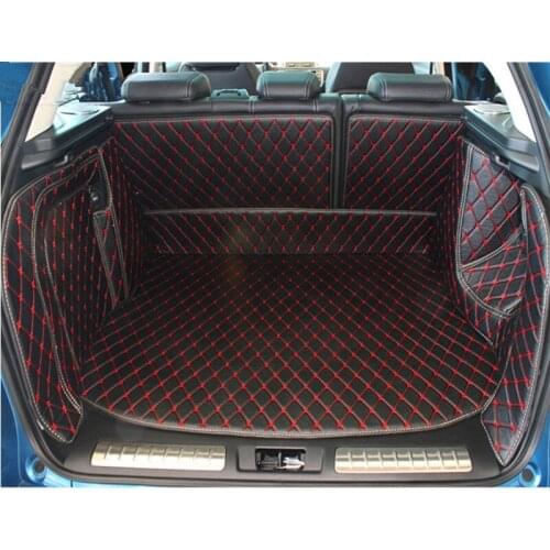 High quality! Special car trunk mats for Land Rover Range Rover Evoque 4 door 2018-2012 waterproof boot carpets cargo liner mats