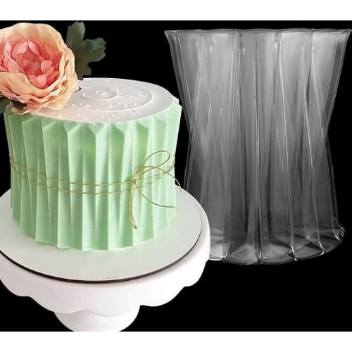 3D Tringle Pattern Cake Stencil Plastic Lace Cake Boder Stencils Template DIY Chocolate Mousse Mold Cake Decorating ToolBakeware