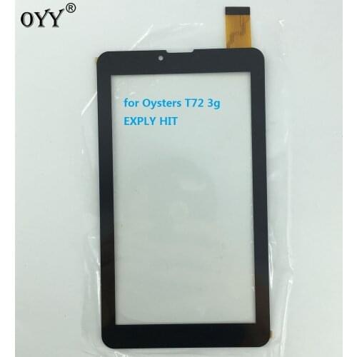 7 inch capacitive touch screen capacitance panel digitizer glass for Oysters T72 3g EXPLY HIT tabelt pc