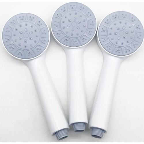 ABS titanium white mini Hans shower nozzle single function handheld water saving shower head