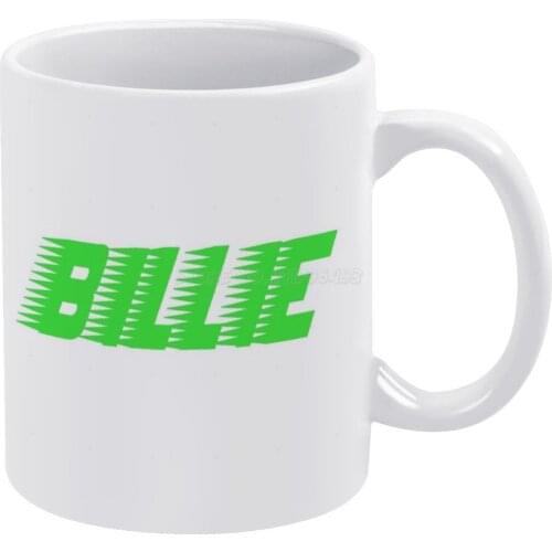 White Mug To Friends and Family Creative Gift 11 Oz Mug Coffee Ceramic Mug Billie Green Aesthetic Music Alternative Tumblr Vsco