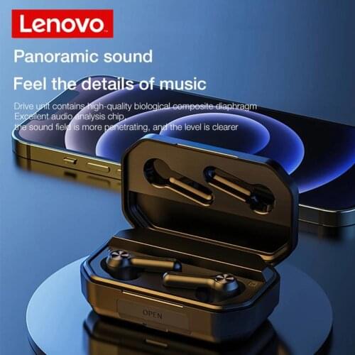 Lenovo Lp3 Pro Bluetooth-compatible Headphones Touch Control TWS Wireless Earphone Hifi Sounds Led Display with Mic Headset