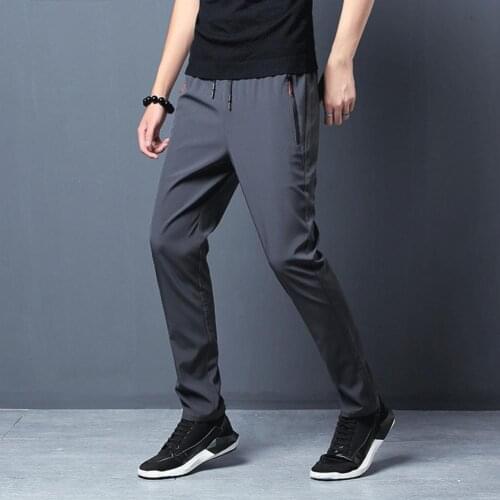 Cargo Trousers Military style trousers Mens Mens pants Pants Elastic Quick Dry Male Men Solid Color Thin Pants for Going Out