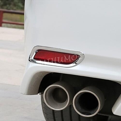 For Toyota Camry Sport SE/XSE 2018 2019 2020 Bumper Reflector Chrome Surround Fog Light Lamp Cover