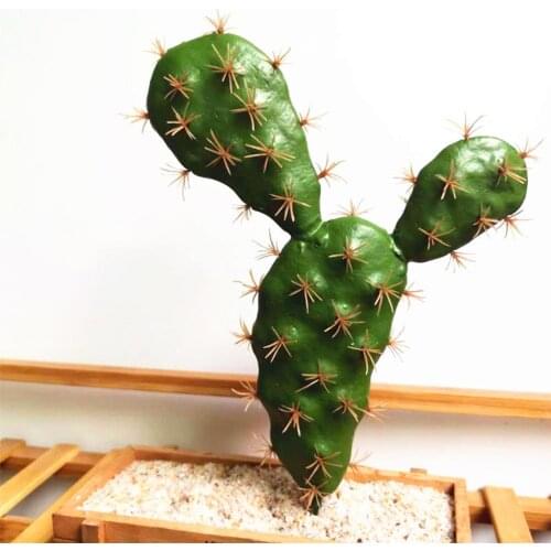 Artificial Cactus Potted Plant Cute Fake Cactus Nordic Home Garden Decor Succulent Plants for Farmhouse Office Desktop Decor