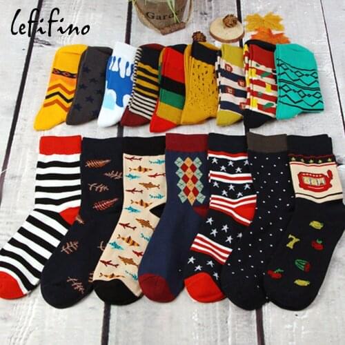 Мужские вязаные носки LeFifino China At AliExpress