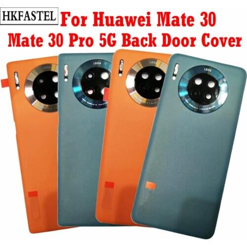 Original Back Housing For Huawei Mate 30 Back Battery Door Cover with Rear Camera Lens For Mate 30 Pro 5G Back Cover Replacement