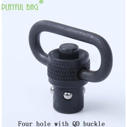 Outdoor activities CS four-hole QD buckle/CQD/ASAP AEG buckle small DD/TROY/RSA/SI buckle Best gift QJ63