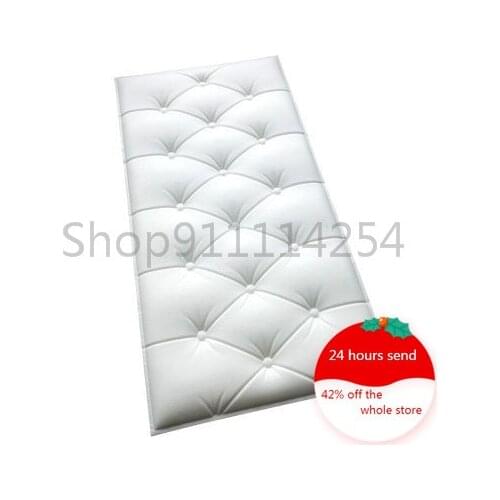 3d Foam Self-adhesive Wall Stickers Bedside Living Room Bedroom Anti-collision Cool Soft Bag Cushion Padded Tat Bed Wall Sticker