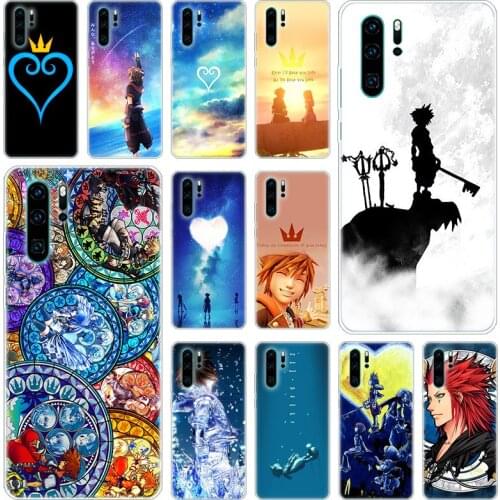 Hot Anime kingdom hearts Silicone Phone Case for Huawei P50 P40 Pro P30 Lite P20 Pro P8 Lite 2017 P Smart Z 2020 2021 Soft Cover