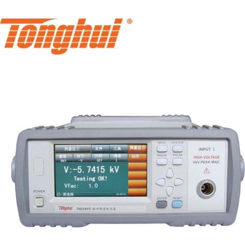 TONGHUI TH2141 pulse peak voltmeter 0.15KV-6KV,greater or equal to 60nS