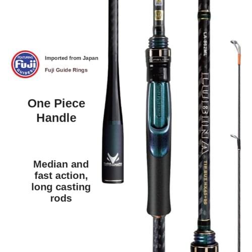 Kingdom Fishing Rods 2.4/2.5/2.58/2.7m M/ML Power Two Sections High Carbon Long Casting FUJI Accessories Spinning Feeder