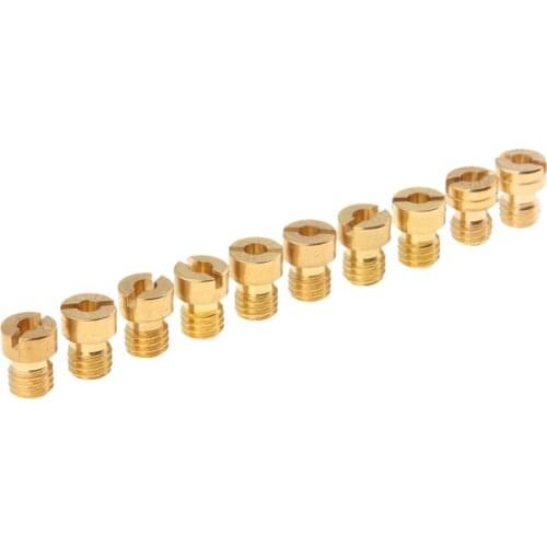 10 Size Motorcycle Carburetor Main Jet Universal for 130 132 ... 150