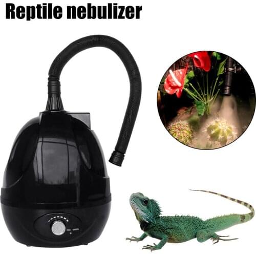 2.5L Amphibian Humidifier Reptile Fogger Humidifier Adjustable Vaporizer Fog Maker Generator For All Kinds Of Reptiles Amphibian
