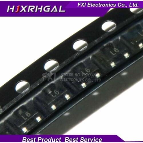 100PCS 2SC1623-L6 2SC1623 SOT-23 SOT23-3 L6 NPN Epitaxial Transistors New original