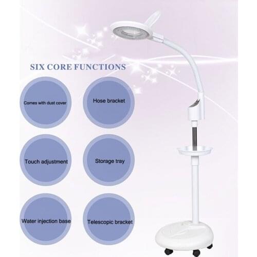 16X Magnifier Touch Screen Adjustable LED Lighting Magnifying Glass for Soldering Iron Repair/Table Lamp/Skincare Beauty Tool