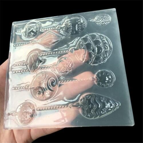 3D Christmas Theme Colorful Balls Decoration Silicone Fondant Mold Hot Air Balloon Mold Bakeware Cooking DIY Decoration Tools