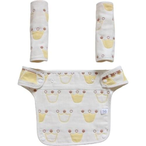 Universal Infant Toddler Saliva Towel Feeding Burp Cloths Baby Bib Waist Stool Carrier Protective Cover Pad