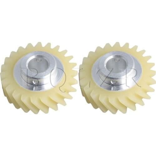 BQLZR 36.5mm w10112253 Mixer Worm Gear Replace Part 4161531 AH1491159 Set of 2