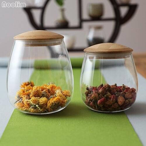 Creative Mason Jar Spices Borosilica Glass Jars With Lid Sealed Kitchen Storage Bottle Coffee Sugar Bulk Container Candy Cans