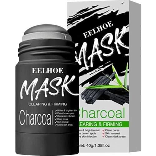 Vitamin C Skin Care Face Mask For Face Purifying Clay Stick Mask Clean Pores Solid Mask Korean Whitening Women Beauty And Health