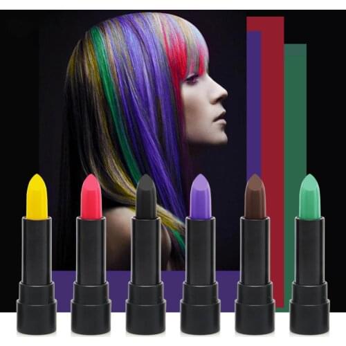 NICEFACE Disposable Temporary Fast Hair Color Cream Dye Mascara Styling Tool party Cosplay Salon Hair Coloring