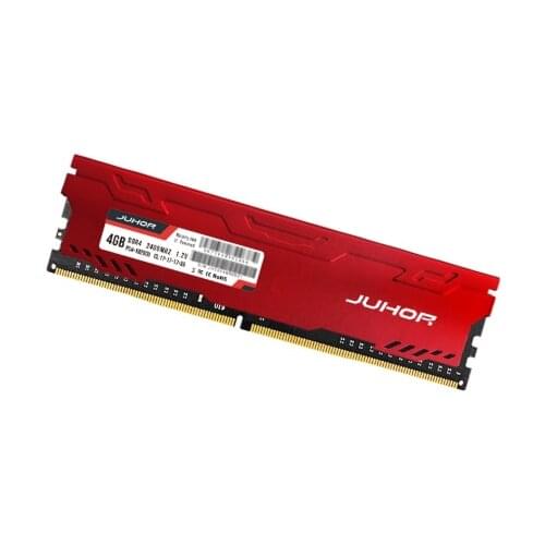 JUHOR ddr4 in RAMS 4gb 8gb 16gb Desktop Memory with Heat udimm 2133mhz 2400mhz 2666mhz 3000mhz PC RAM 1.2V New dimm Ship