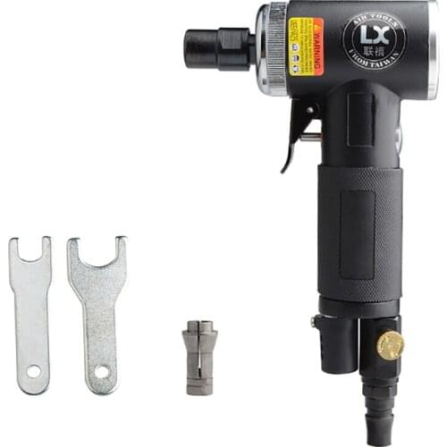 Pneumatic Tools 90 Degree Elbow Grinder Right Angle Wind Mill Engraving Polishing Machine 3MM 6MM Air Mold Grinder Tool 4CFM