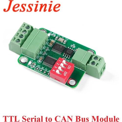 TTL Serial Port to CAN Bus Module TTL to RS232 Module Serial to CAN Transparent Transmission Communication Data Board