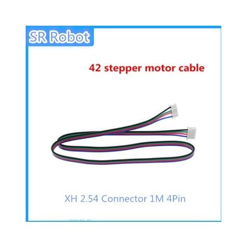 XH 2.54 Connector 1M 4Pin Female-Female RepRap Dupont Wire Cable For Nema17/42 Stepper Motor/MKS Sbase Smoothieboard Line DIY