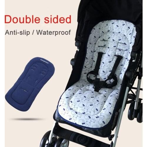 Waterproof baby stroller seat cushion Car Seat Liner seat liner Universal soft pad for four seasons Warm mattress pram accessory