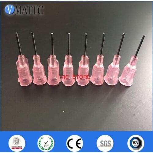 High Quality 100Pcs/Bag 20G Luer Lock S.S. Glue Dispensing Disposable Dispenser Needle Tip With 0.5'' Length