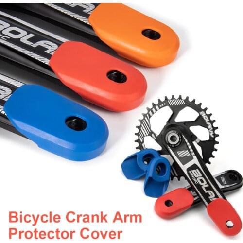VIARON 2pcs/Set Bicycle Crank Arm Protector Cover Mountain Road Bike Crankset Caps Silicone Dust Sleeve MTB Cycling Accessories