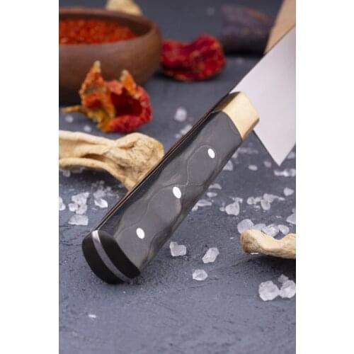100% Handmade Chef Meat Knife - Made in Turkiye Surmene