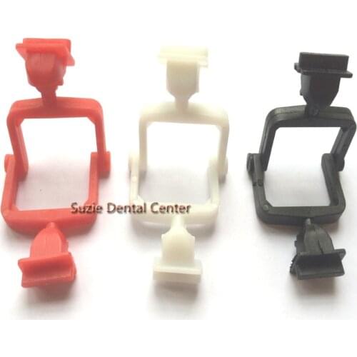 50sets Dental Lab Long Neck Disposable Plastic Colored Articulator On Stone Model Work