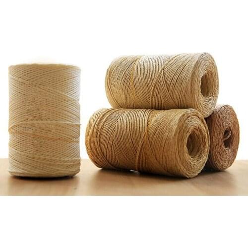 500g/roll Summer Crochet Raffia Yarn Casual Straw Cord for Hand Knitting Yarn Sun Hat Material Supplier