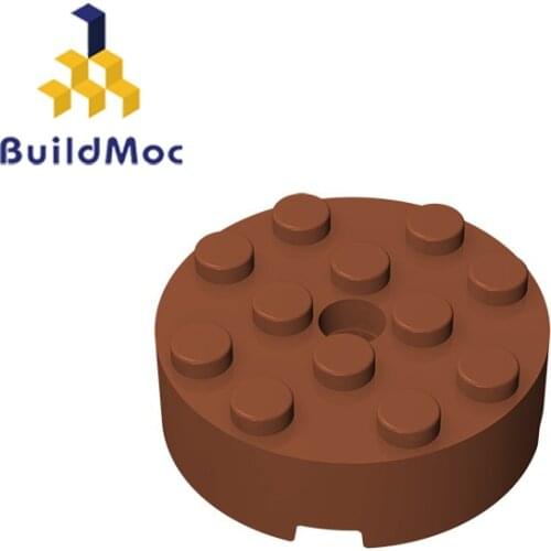 BuildMOC Compatible Legoing87081 4x4 For Building Blocks Parts DIY story Educational Creative gift T