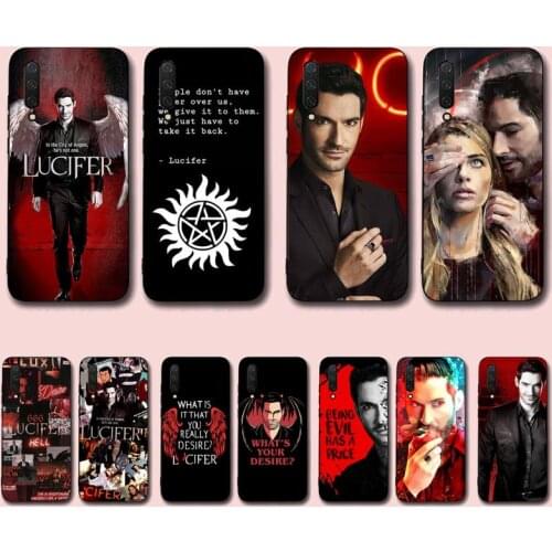 American TV Degenerate angel Lucifer Phone Case for Xiaomi mi 5 6 8 9 10 lite pro SE Mix 2s 3 F1 Max2 3