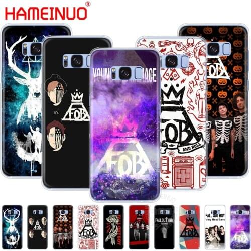 HAMEINUO Fall Out Boy cell phone case cover for Samsung Galaxy S9 S7 edge PLUS S8 S6 S5 S4 S3 MINI