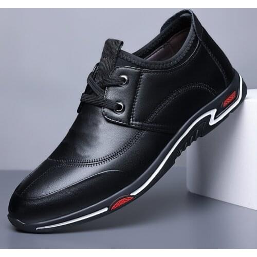 Goldfly Mens Leather Shoes