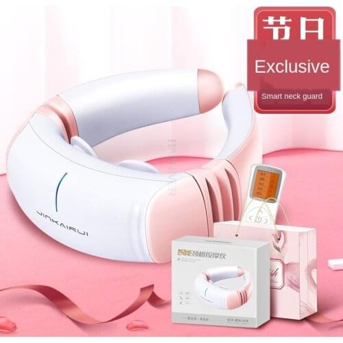 Cervical vertebra instrument Cervical vertebra massager therapy instrument household electronic pulse shoulder neck neck pillow