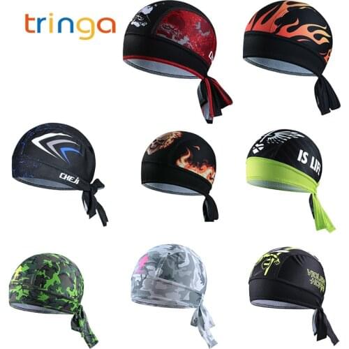 New Personalized MTB Cycling Bicycle Bandana Hat Bike Cap Running Bandana Headband Pirate Beanie Headwear Men Outdoor Headwear