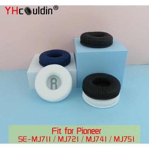 Earpads for Pioneer SE-MJ711 / MJ721 / MJ741 / MJ751 Headphones Ear Cushions Covers PU Ear Pad Replacement